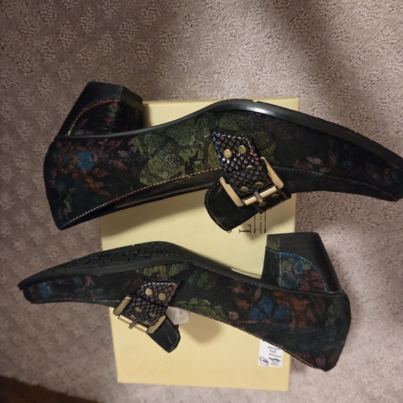 Spring Step L'Artiste SHALA Black Mosaic 9 NWOT - Picture 5 of 6